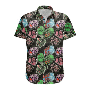 Atomic Monsters Button Up Shirt