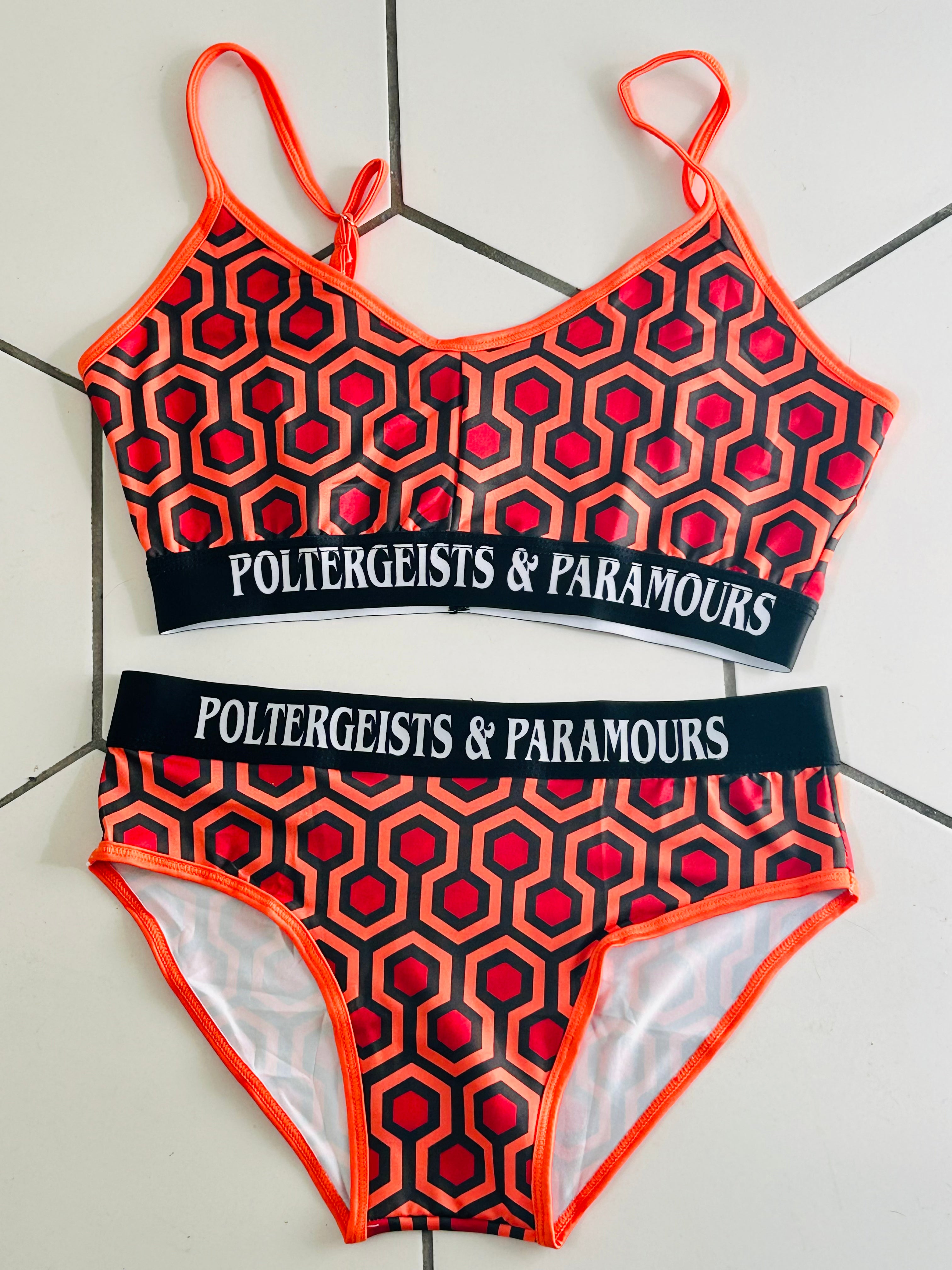 Overlook Bra And Panties Set Poltergeists And Paramours