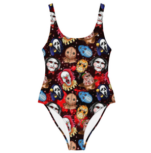Monster Mashup One Piece Swimsuit