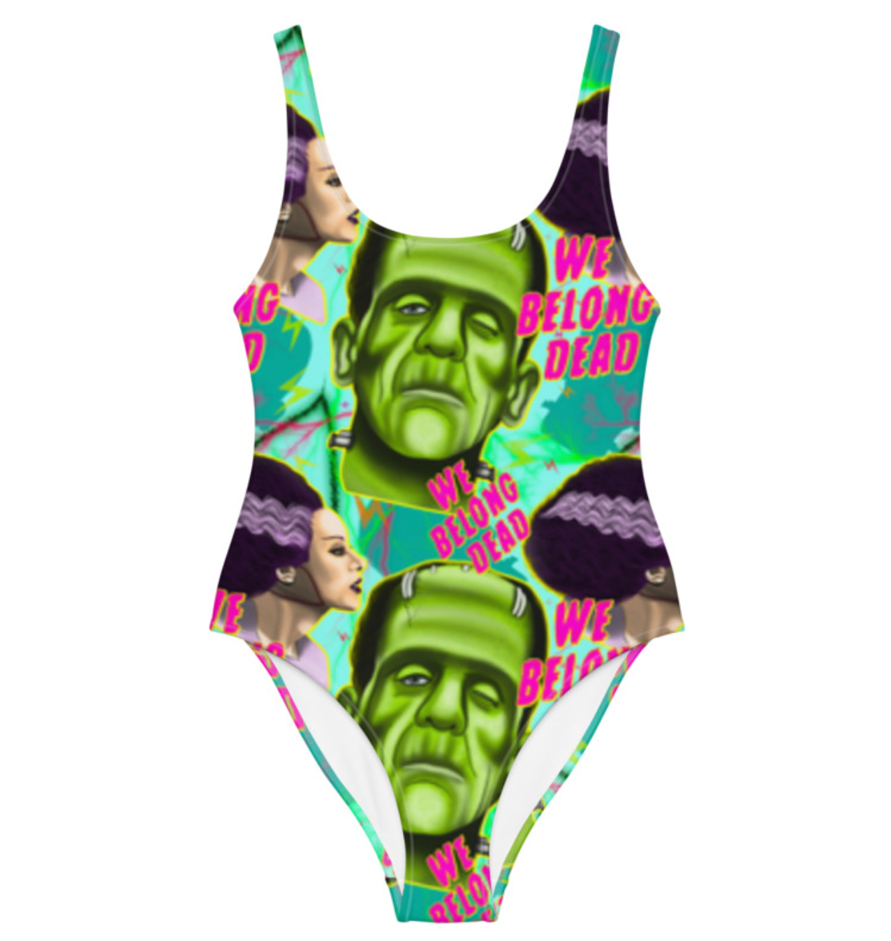 Frank and Bae One Piece Swimsuit