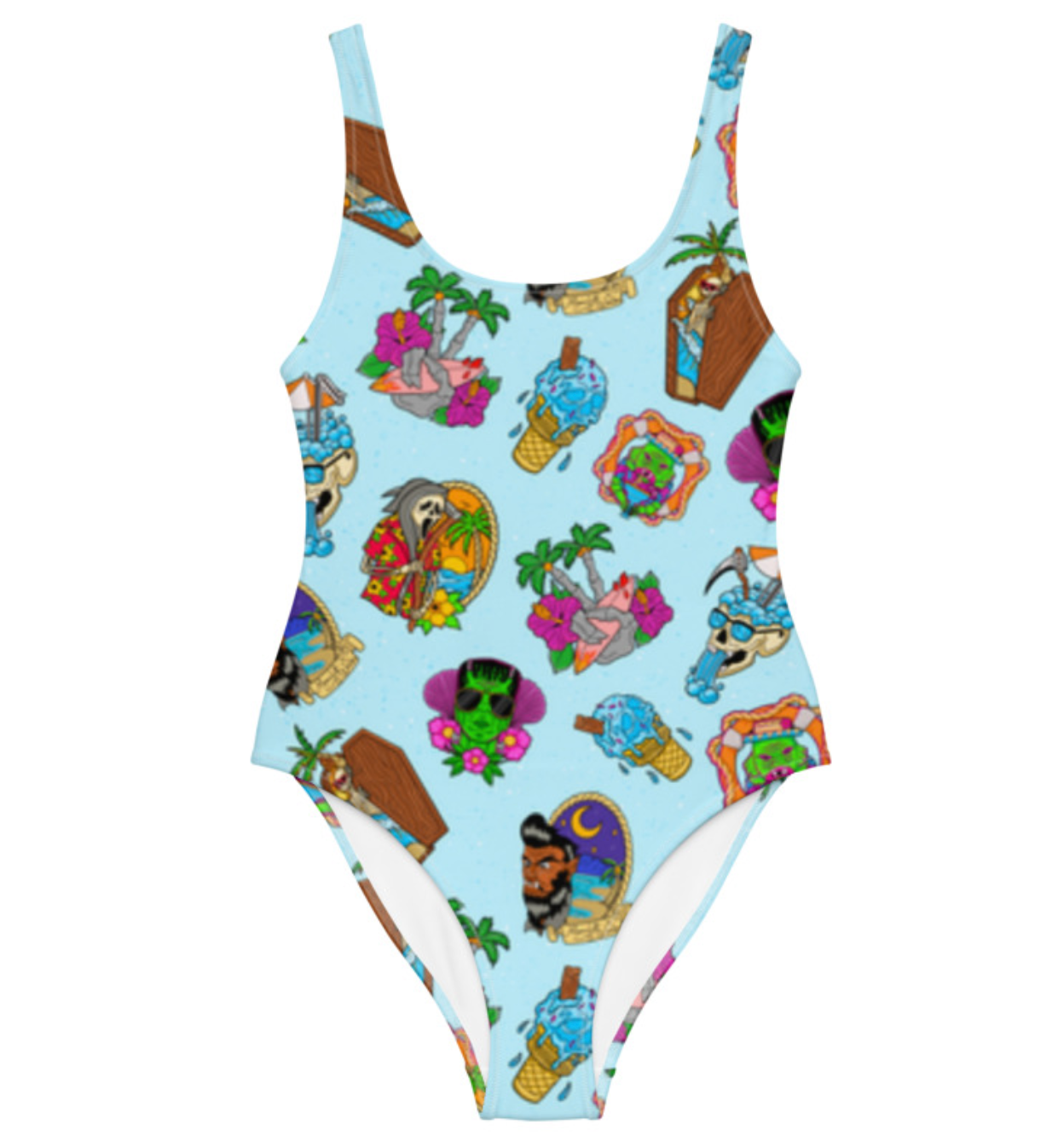 Spooky Buffett One Piece Swimsuit