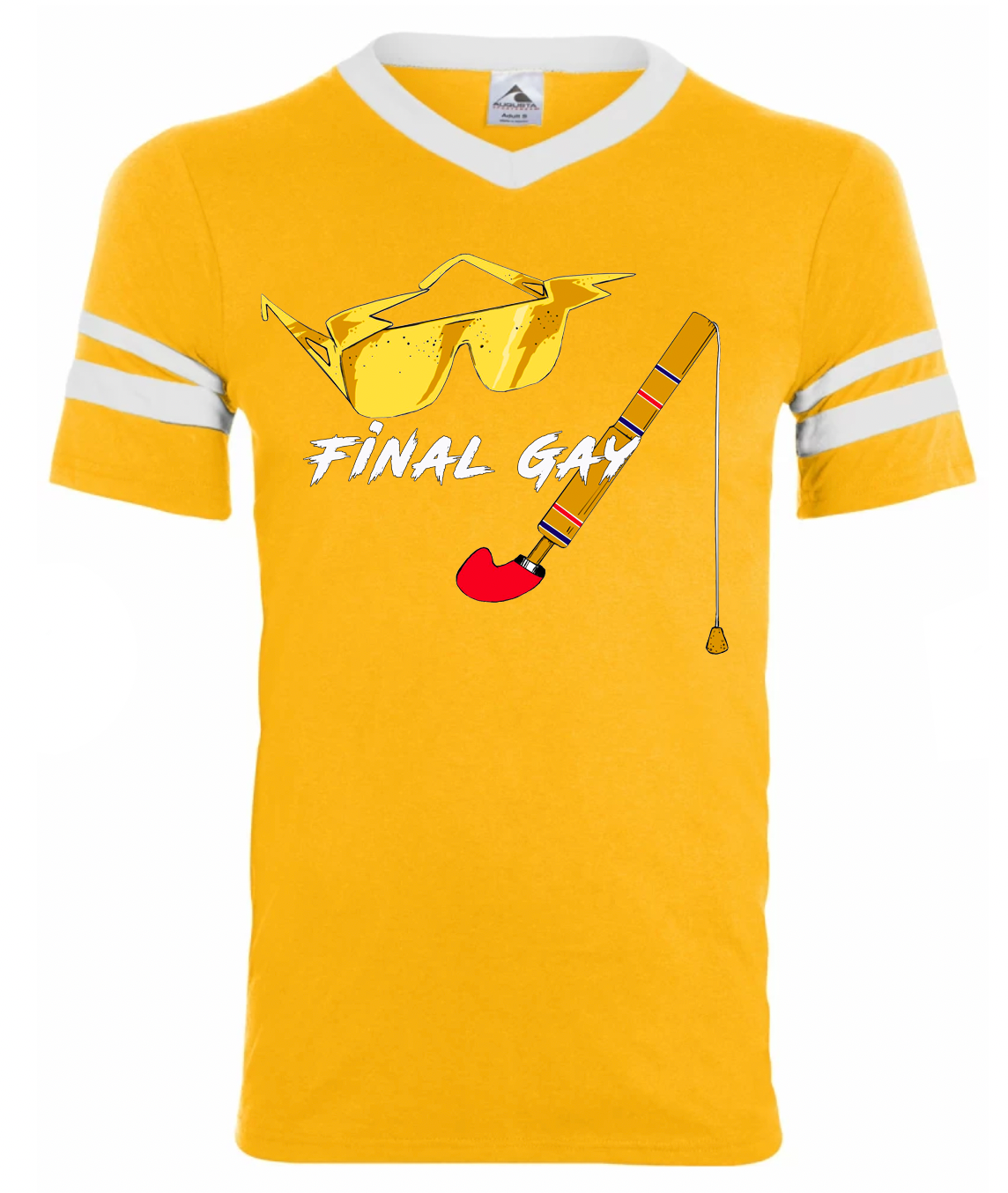 LIMITED EDITION Final Gay Sam Wineman Pride Collection Retro Ringer