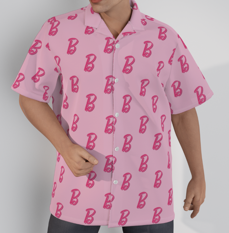 B Button Up Shirt