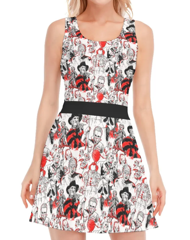 Horror Sketch Dress