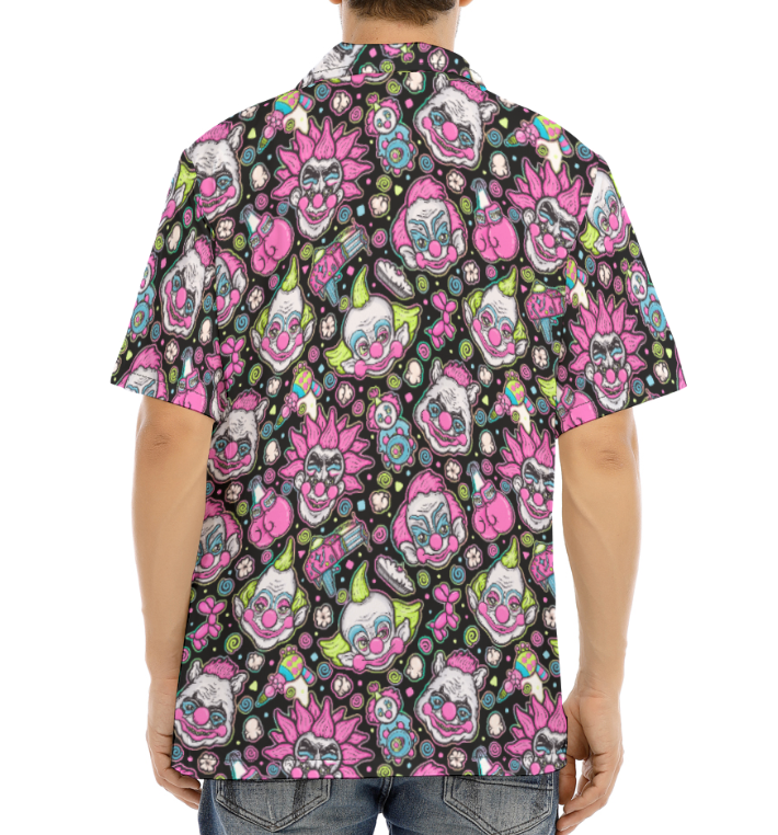 Space Clownz Button Up Shirt