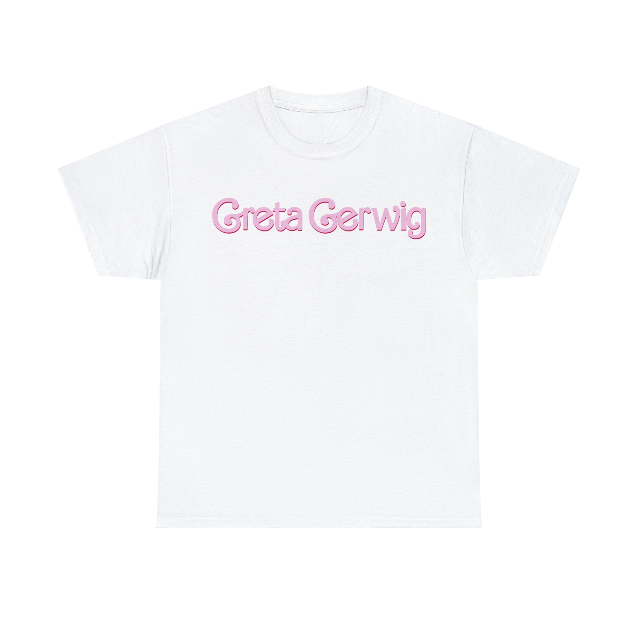 White Unisex Greta Tee