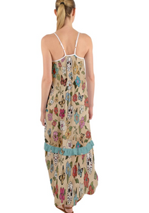 Crystal Lake Garden Party Ruffle Dress