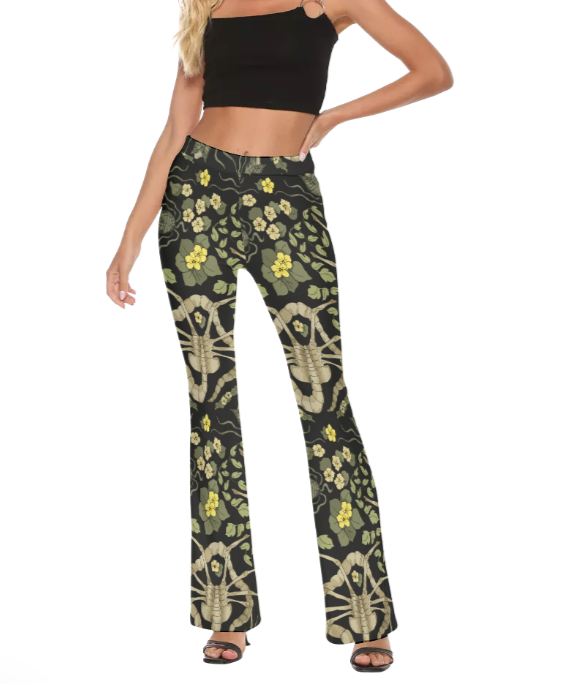FaceHugz Stretchy Flare Pants
