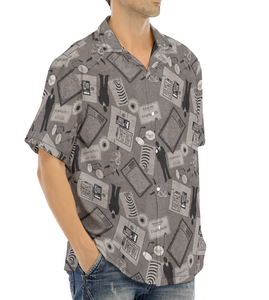 Grayscale Twilight Z Button Up Shirt
