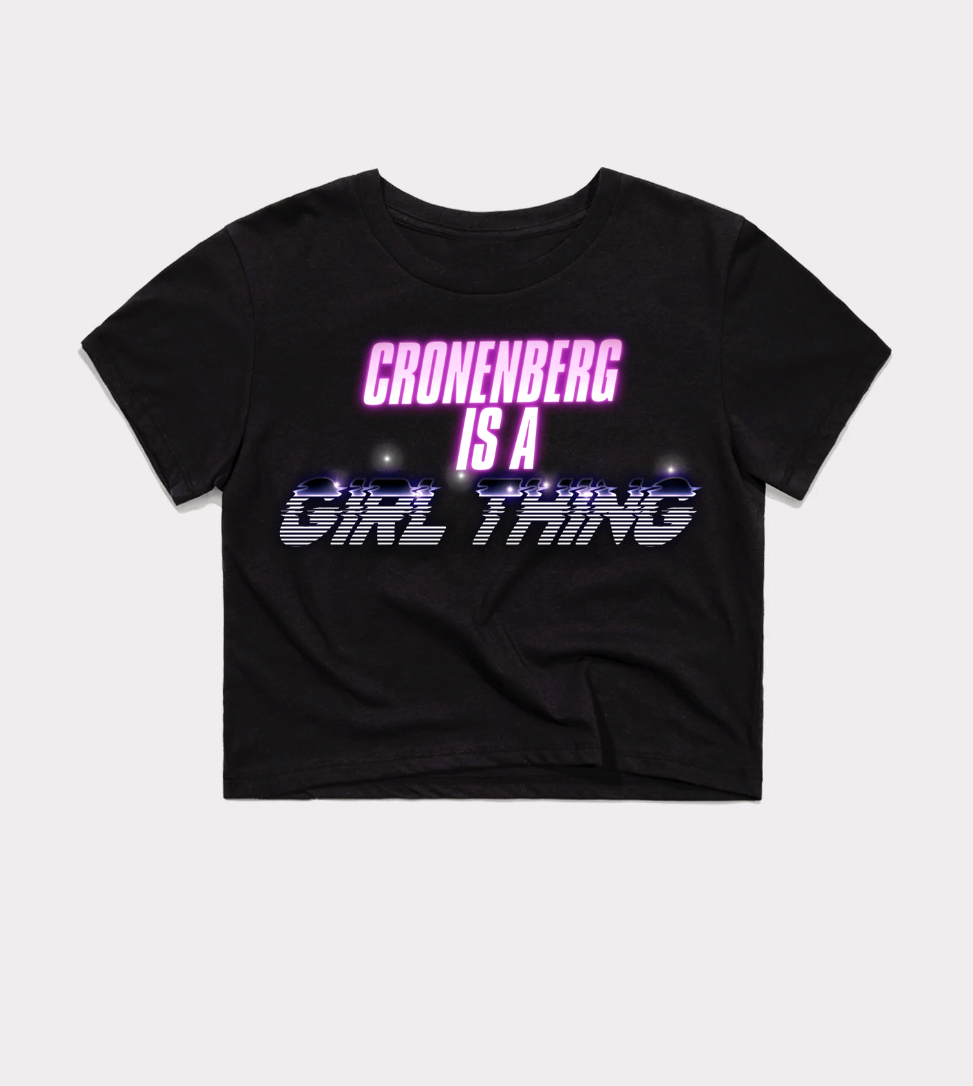 Cronenberg is a Girl Thing Crop Top