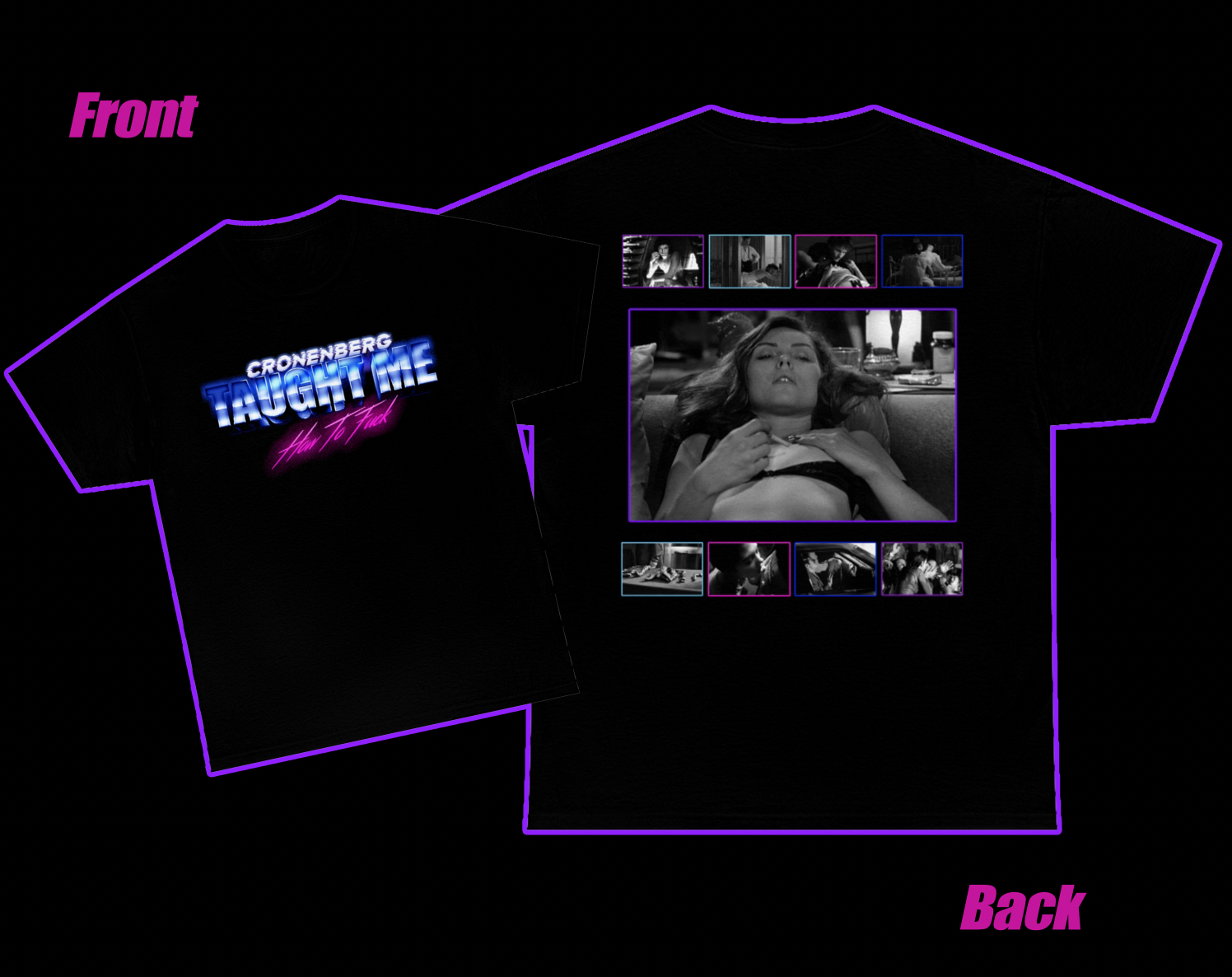 Cronenberg Taught Me How To F*ck Unisex Tee