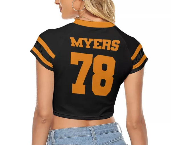 Myers Jersey Crop Top – Poltergeists and Paramours