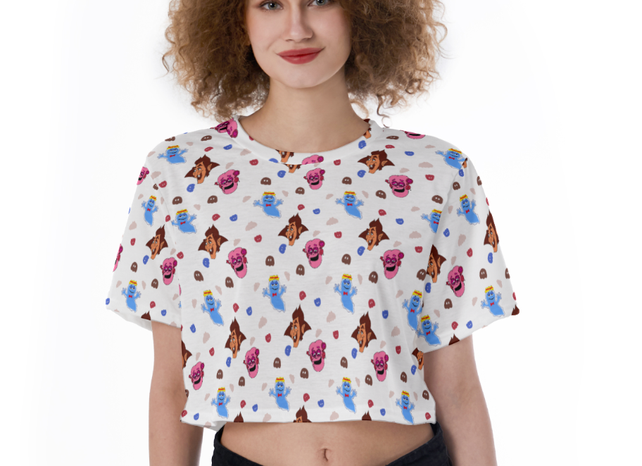 Monster Charms Crop Top