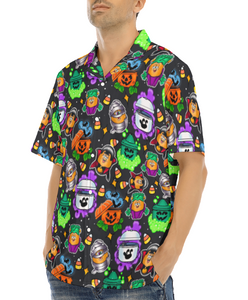 Halloween Nuggets Button Up Shirt