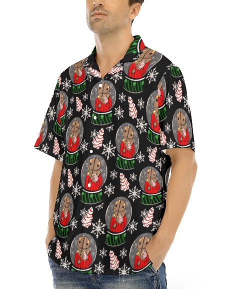 Christmas Sammy Button Up Shirt