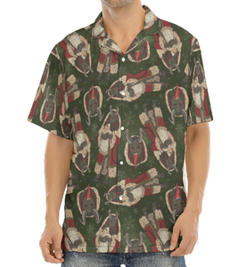 Krampus Button Up Shirt