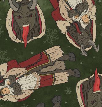 Krampus Leggings