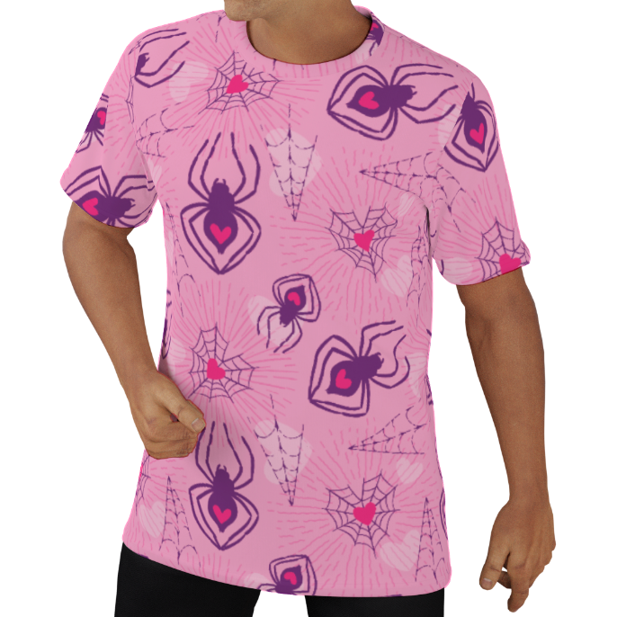 Pink Spider Unisex Tee