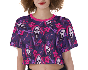 Purple GF Crop Top