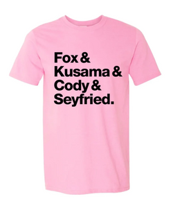 Fox Kusama Cody Seyfried Shirt Unisex Tee