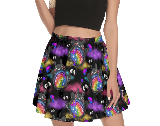 Rainbow Coal Skirt