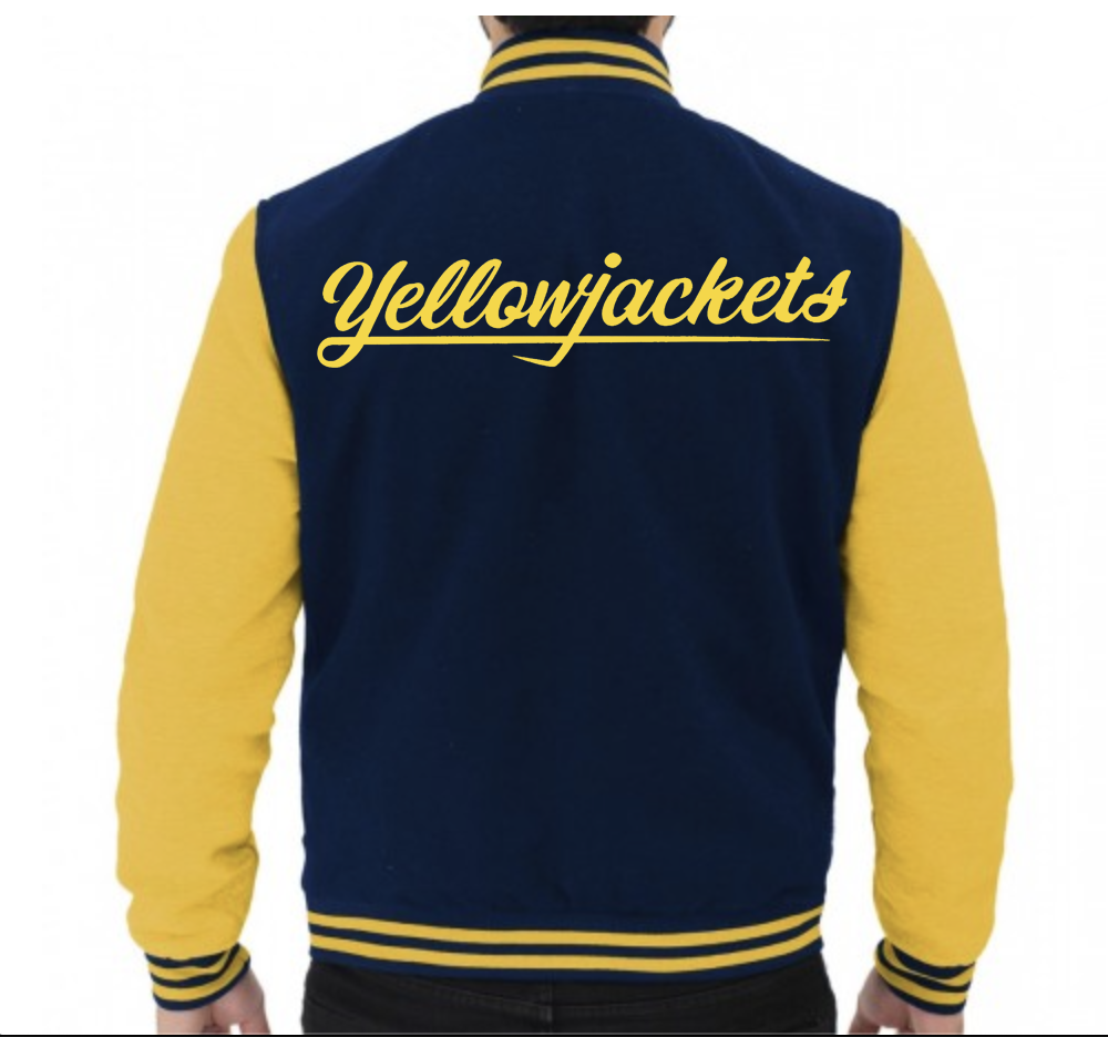 Lightweight YellowJackets Varsity Jacket PRE ORDER
