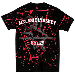 Melanie Lynskey Rules Blood Splatter Variant Unisex Tee PRE ORDER
