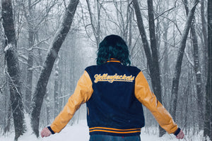 Leather YellowJackets Varsity Jacket PRE ORDER