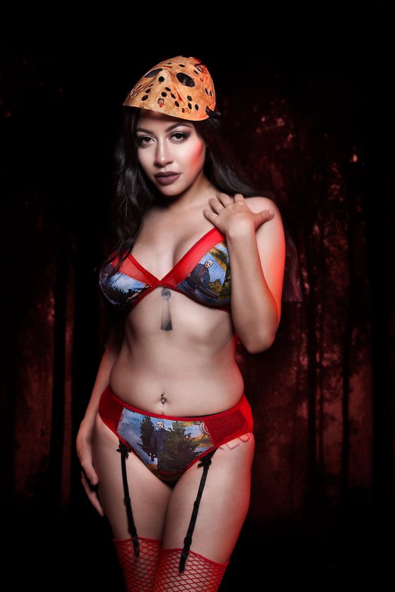 Image of Friday the 13th Lingerie Set