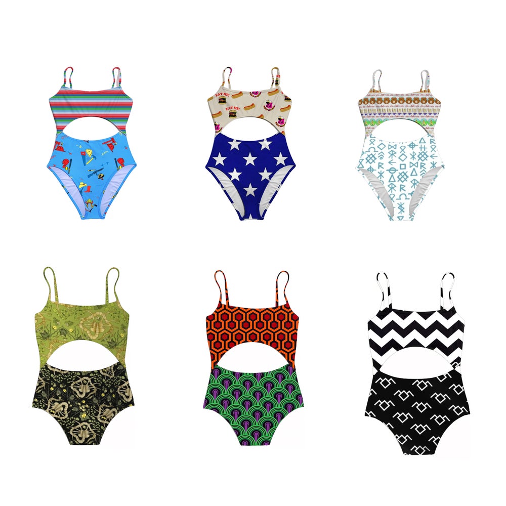 Image of Cut Out One Piece Bathing Suits PREORDER