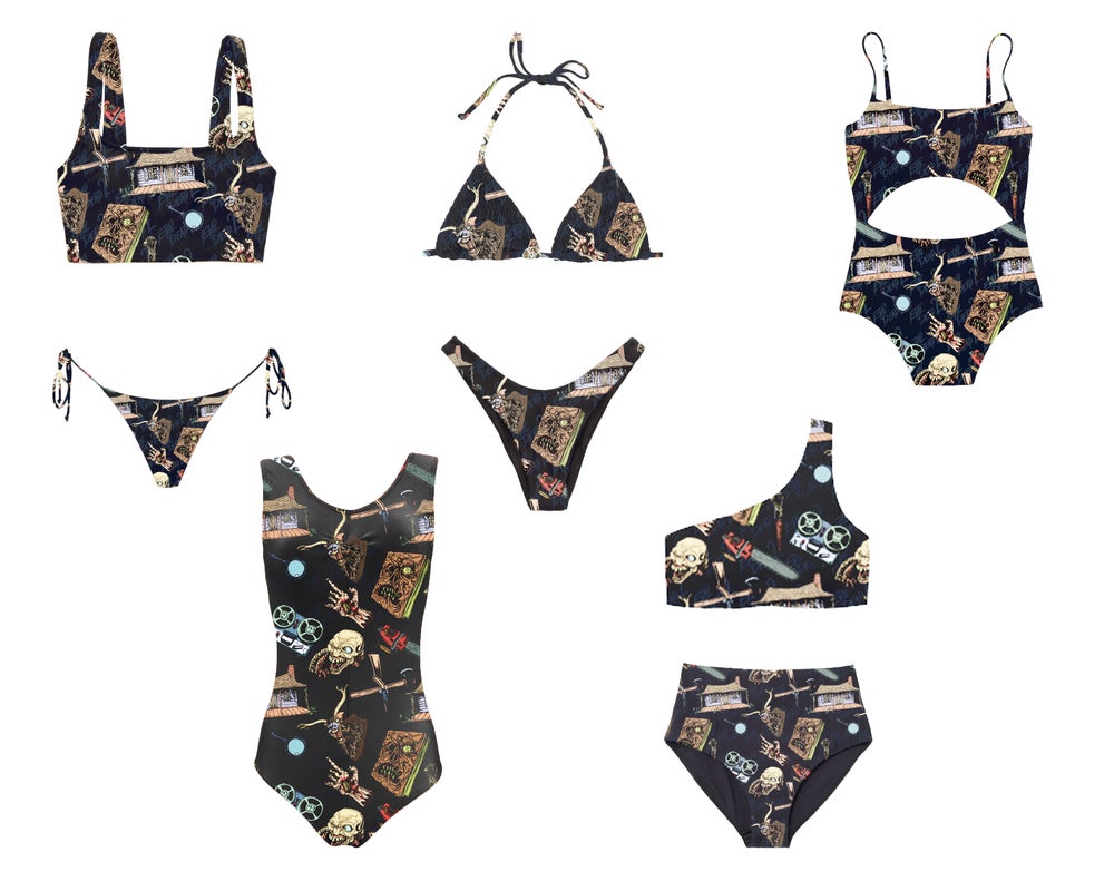 Image of Evil Dead Bathing Suits PREORDER