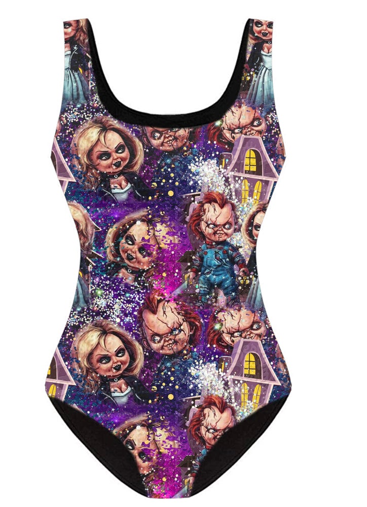 Image of Bride of Chucky Swim Suits PREORDER