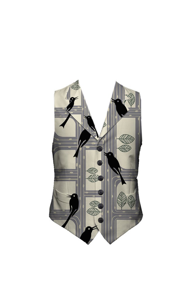 Image of Swan Retro Waistcoat Vest PREORER